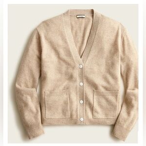 J.Crew Cashmere Relaxed Pocket Cardigan